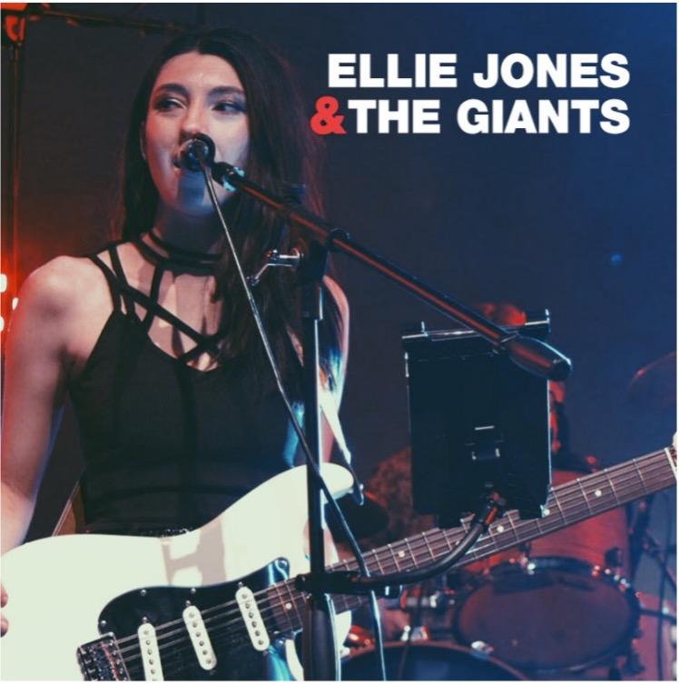 Ellie Jones and The Giants performing on stage